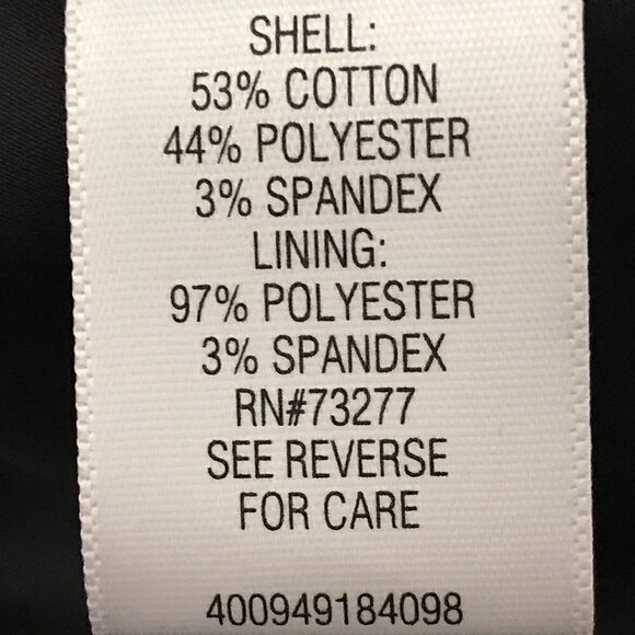 Elle Women's Black A-Line Fully Lined Stretch Skirt - Picture 8 of 12